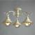 Потолочная люстра A4577PL-3WG Arte Lamp
