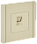 Розетка RJ45 кат.6 С/У Ваниль Forte&Piano