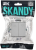 Выключатель 2-кл 10А С/У для жалюзи Серебряный Skandy