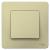 Переключатель 1-кл 10А С/У Бежевый Blanca