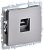 Розетка RJ45 кат.6 С/У Сталь Brite