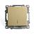 Выключатель 1-кл 10А С/У с индикатором Золото Катрин