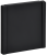 Выключатель 1-кл 10А С/У Металл Черный Forte&Piano