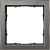 Рамка 1-я Стекло цвета сталь R98 Glass Donel