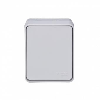 Переключатель 1-кл 10А О/У Белый AtlasDesign Profi54