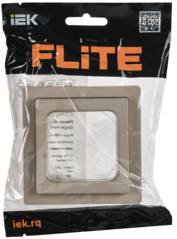Рамка 1-я IP55 Льняной FLITE
