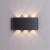 Фасадный светильник A3722AL-2BK Arte Lamp