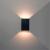 Фасадный светильник Algol A2750AL-2BK Arte Lamp