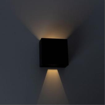 Фасадный светильник A1445AL-1BK Arte Lamp