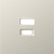 Накладка для USB розеток A07 Матовый кашемир Donel