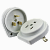 Разъем РШ-ВШ 32А 250В 2Р+РЕ (СУ) EKF Simple   арт. AS-250-H-02
