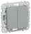 Выключатель 2-кл 10А С/У Серый FLITE