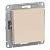 Выключатель 1-кл 10А С/У кнопочный Бежевый AtlasDesign