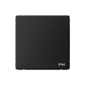 Переключатель 1-кл 10А С/У IP44 Карбон ArtGallery Aqua